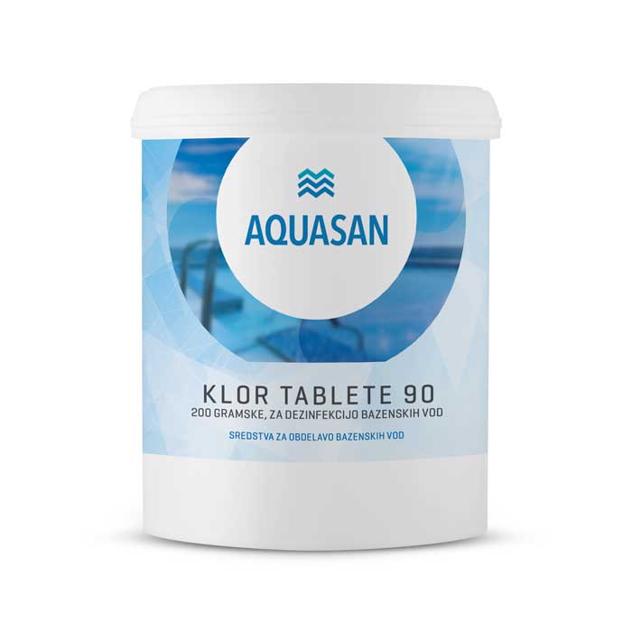 AQUASAN KLOR TABLETE 90